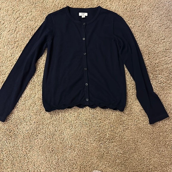 Crown&Ivy kids mini sweaters in white(first one) navy blue(second one) - Picture 2 of 2